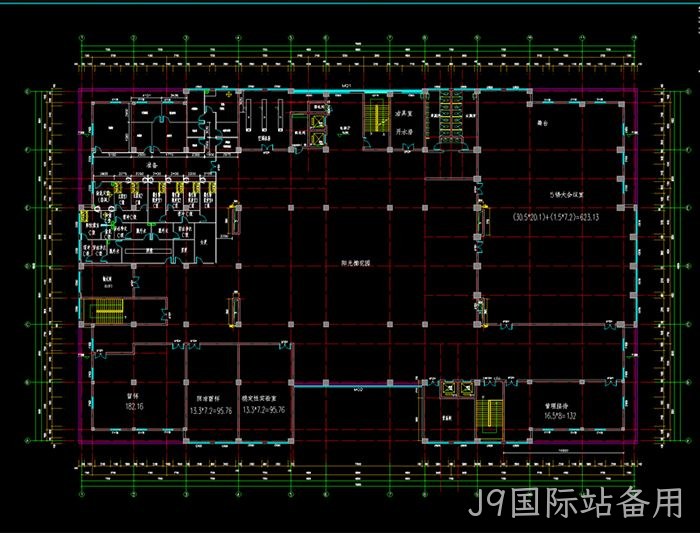 研发大楼平面图样式 研发大楼平面图样式